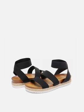 Women's Black Platform Sandals